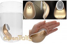 Hands - free Suction and Vibration Toy - Gold 