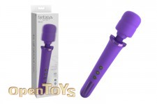 Her Rechargeable Power Wand - Purple 